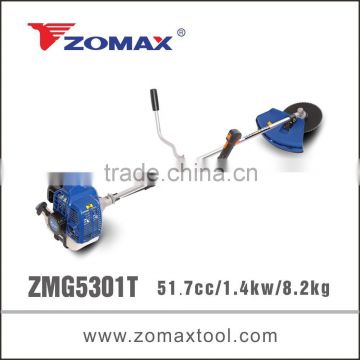 China suppiler ZOMAX 51.7cc ZM530T gras cutter blade with single and double option