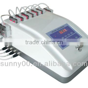 2013 Super Lipo Laser Beauty Machine Single Wavelengths 650nm Diode Laser For Fast Weight Loss With 12 Pads (hot In Europe),