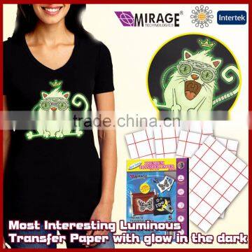 Coolest And Party Use In The Dark Noctilucent Transfer Paper