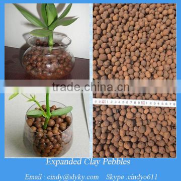 hydroponic grow medium expanded clay ball for plants