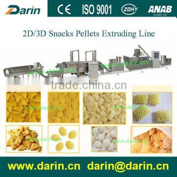 Fried 3D Snack Extrusion Line/Manufacturing Machine