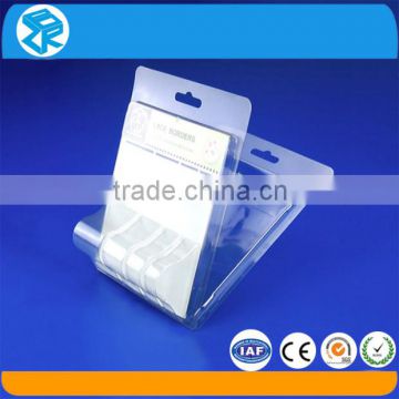 polyethylene plastic plate clamshell blister packaging
