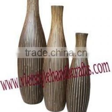 lacquer wood vase