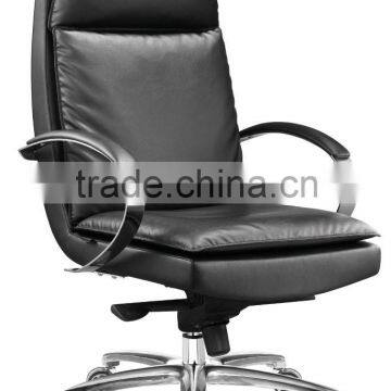 Executive new design luxury leather office chair with armrest