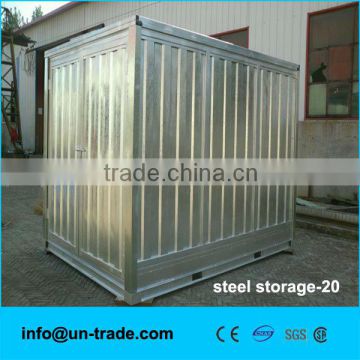 galvanized storage containers