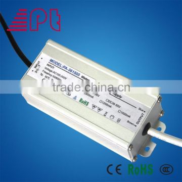 1500mA 36V constant current led driver DC power supply