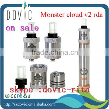 ON sale !!! monster cloud with drip tips large reduce price monster atomizer