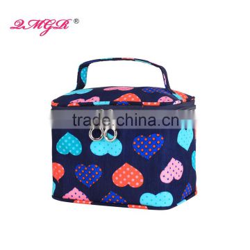 Wholesale Ladies Elegant Satin Travel Toiletry Bag