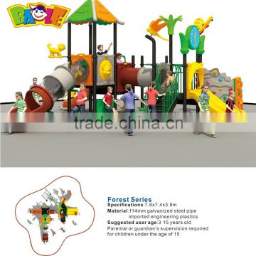 New Design Construction Toys Play Area For Kids Outdoor Slides
