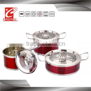 stainless steel gas cookware