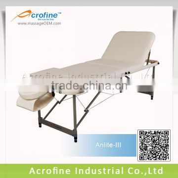 Acrofine Folded PU Leather Full Body Massage Bed
