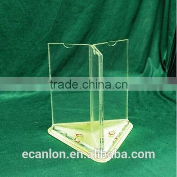 Perspex table tent tale menu holder for wholesale