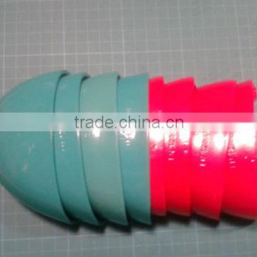 Plastic toe cap for safety army boots