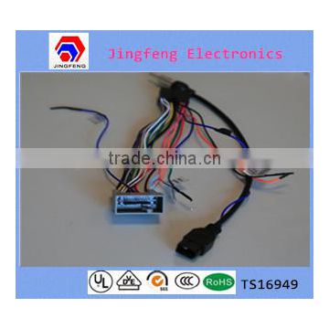 Auto wire harness& auto wire harmess connector for Handa fit audio system
