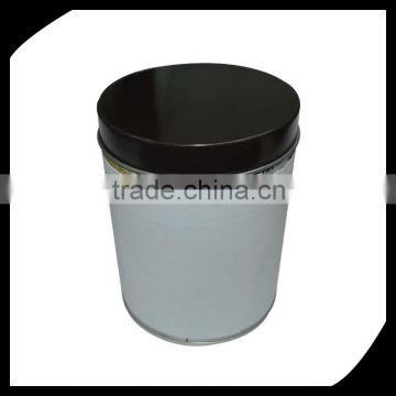 cookie cylinder tin box/tea tin box