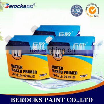 waterproof anti-yellowing Interior wall paint for subtropical climate/warm and humid climate