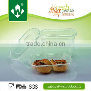 Promotion PP Fast Food Plastic Container