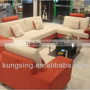 modern fabric corner sofa set designs model