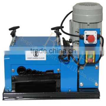 scrap wire BS-009 stripping machine/copper wire peeling/scrap cable wire peeler for sale