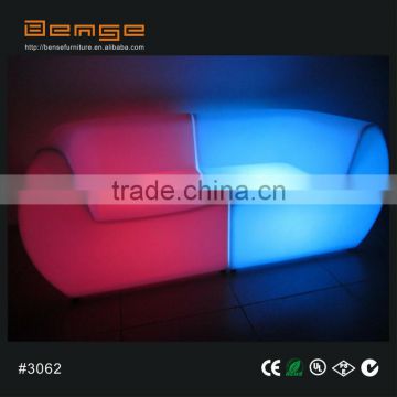 2011 Single LED coner sofa with remote controller