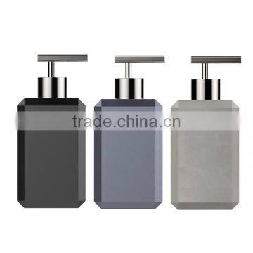 Natural Cement home hotel bathroom decoration hand soap dispenser