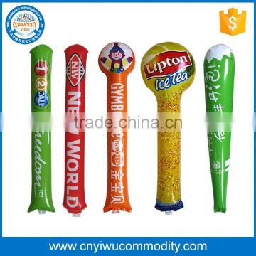 New product excellent quality luxury inflatable sticks cheering toys
