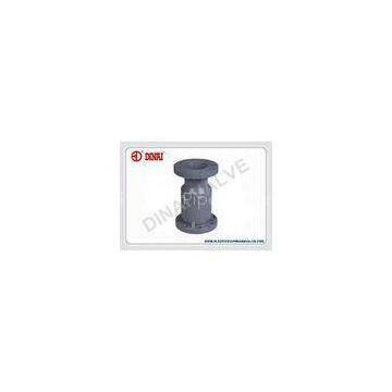 UPVC/PVC ball check Valve Flange Connection Vertical Install DIN/ANSI/JIS