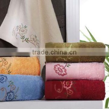100% cotton Towels with Embriodery