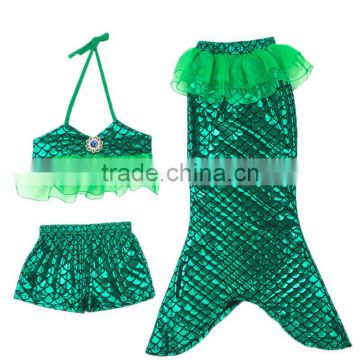Little Girls pricess Mermaid Tail Swim skirts Cute Baby Swimsuit Bikini New Kids Girls Mermaid Swimwear