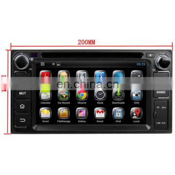 Universal Android 5.1.1 6.2 Inches Car dvd Player with GPS for Toyota