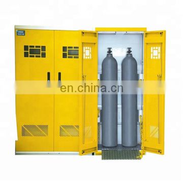 Factory price super anti-explosion all steel gas cylinder safety storage cabinet