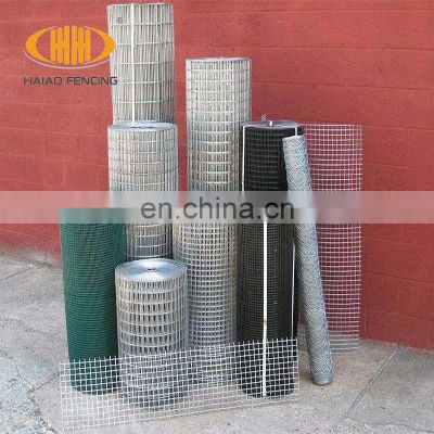 China professional 6x6 reinforcing welded wire mesh and galvanized welded wire mesh