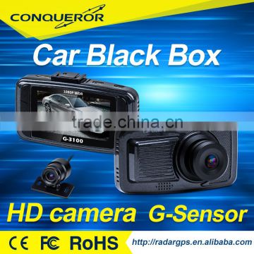 GPS FULL HD Car video recorder (DVR) mini dash cam G-3100 with GPS locator