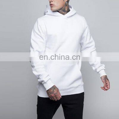 Yihao Fashion Pullover Hooded Spandex / Cotton OEM Service Men Plain Sweatshirt Men Logo Blank Hoodies Wholesale Thick Hoodies
