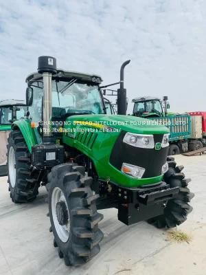High Quality Tractors 1204 120HP 4WD Big Agriculture Farm Tractor with Front Windshield Canopy
