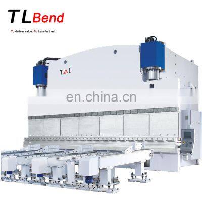 T&L Brand CNC Heavy duty 6m Press Brake for light pole 1000Ton capacity