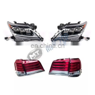 MAICTOP car light system for lx570 2012-2015 headlight tail lamp rear front light