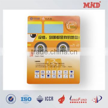 MNDC0119 carbon fiber business card