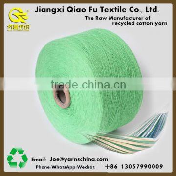 12s/2 ply OE recycled cotton blended 65% cotton and 35% polyester Hammock Yarn