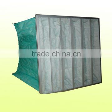 Medium effficiency bag-type air filter for dust collector