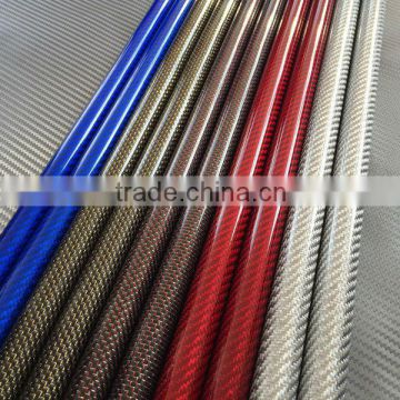 Carbon Fiber Colorful Glossy Tent Tubes