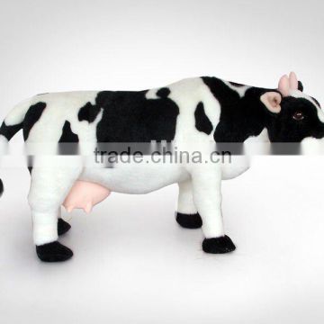 High quality plush happy cow shape toy for New year 2013