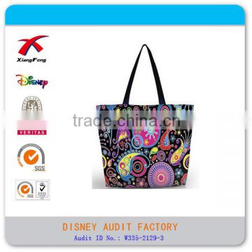 2014 made in china Foldable canvas shopping bag