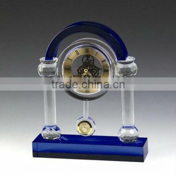 High quality crystal clock in dark color