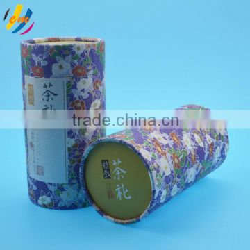 Food grade airtight paper tea can with custom printing