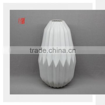 Modern Design Floor Decorative Color Clay Porcelain Tall Flower Vases