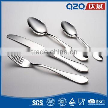 Anti-scald stainless steel high quality box steel knife fork spoon set