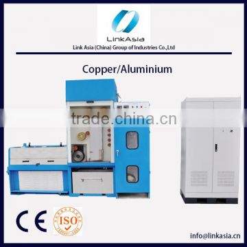 Inlet 0.8-1.2 Outlet 0.08-0.32 Copper wire/Aluminium wire Drawing Machine With Annealer                        
                                                Quality Choice