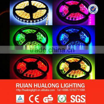 SMD5050 Flexible Soft led strip 60LEDs/M 14.4W high quality 12V waterproof CE,ROHS high bright