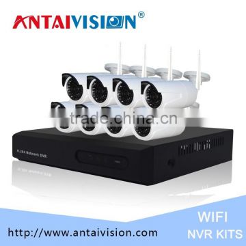 ANTAIVISION Wireless NVR KIT with wifi IP66 Waterproof Security Cameras System 720P 8CH Wireless NVR Kits
